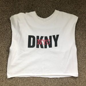 Y2K DKNY crop top